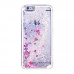 Wholesale iPhone SE (2020) / 8 / 7 Glitter Shake Star Dust Clear Case (Silver)